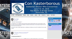 Desktop Screenshot of conkasterborous.com